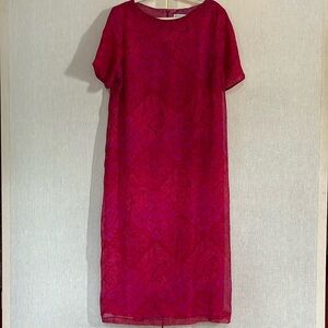 Vintage Jessica Howard Paisley Maxi Dress